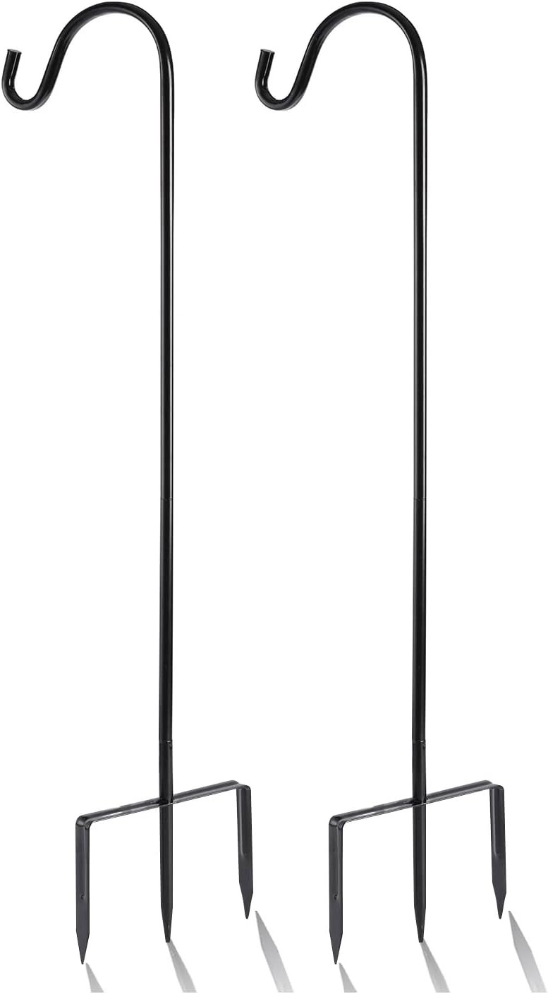 2 Pa Shepherd Hook Adjustable Height 31/24/16’’ 1/2 inch Thi