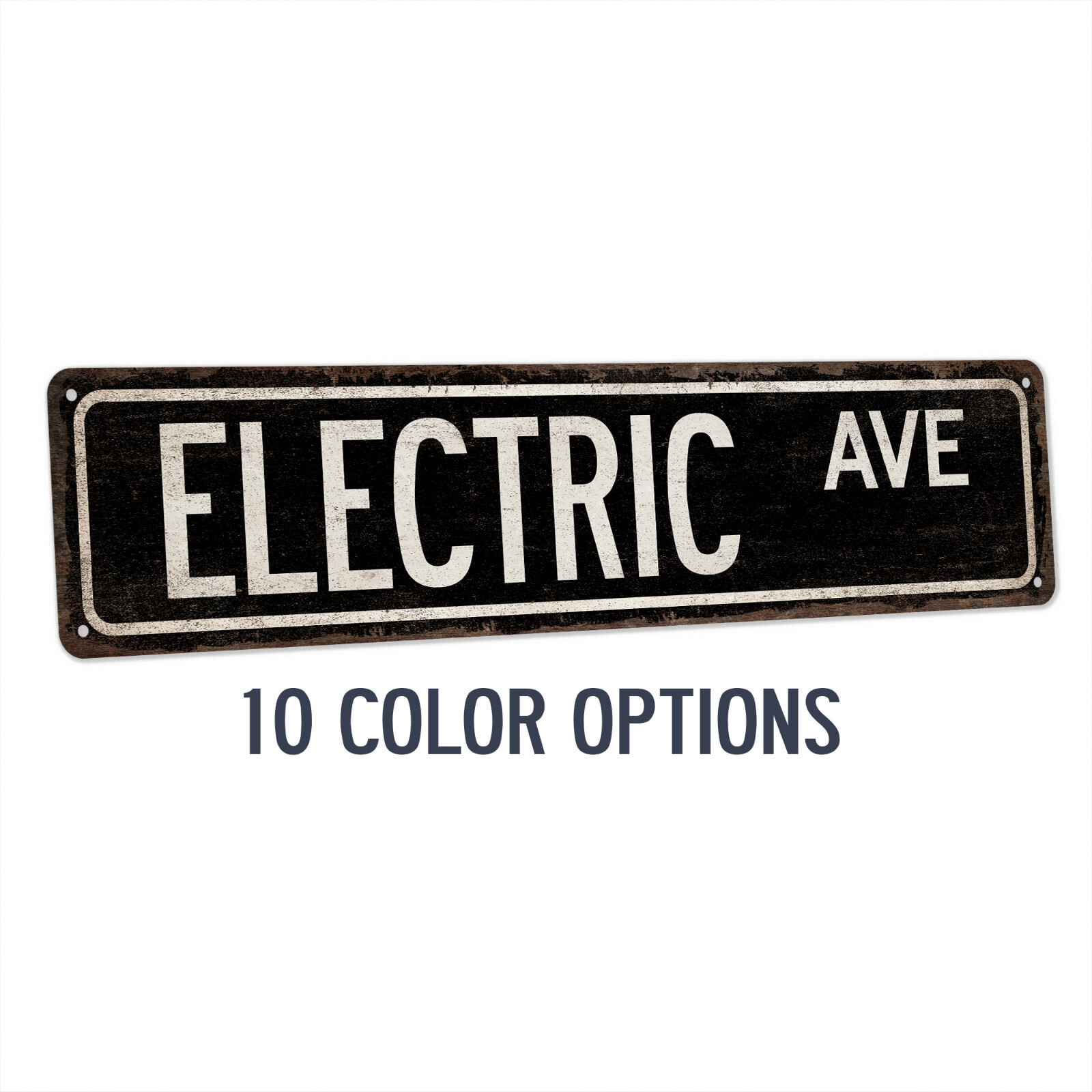 Electric Street Sign Industrial Decor Electrician Electrical Art 104180021026