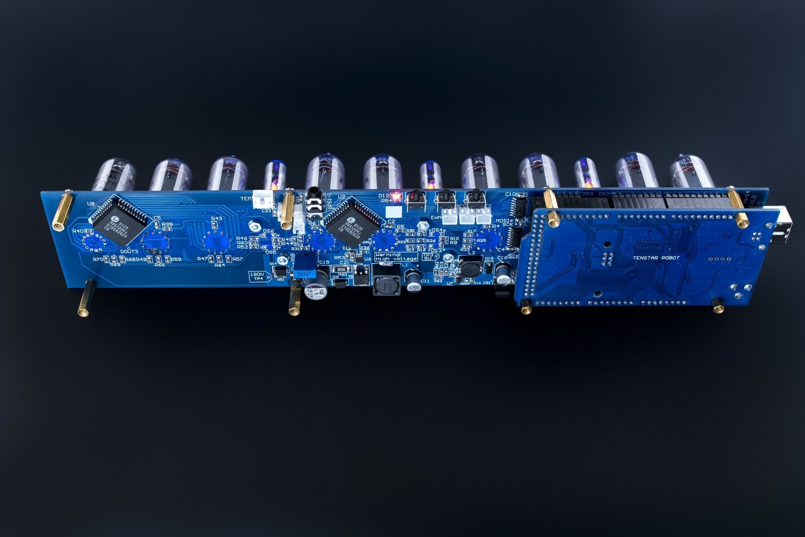 DIY KIT IN-14 Arduino Shield NCS314-8C Nixie Clock [TUBES COLUMNS ARDUINO …]
