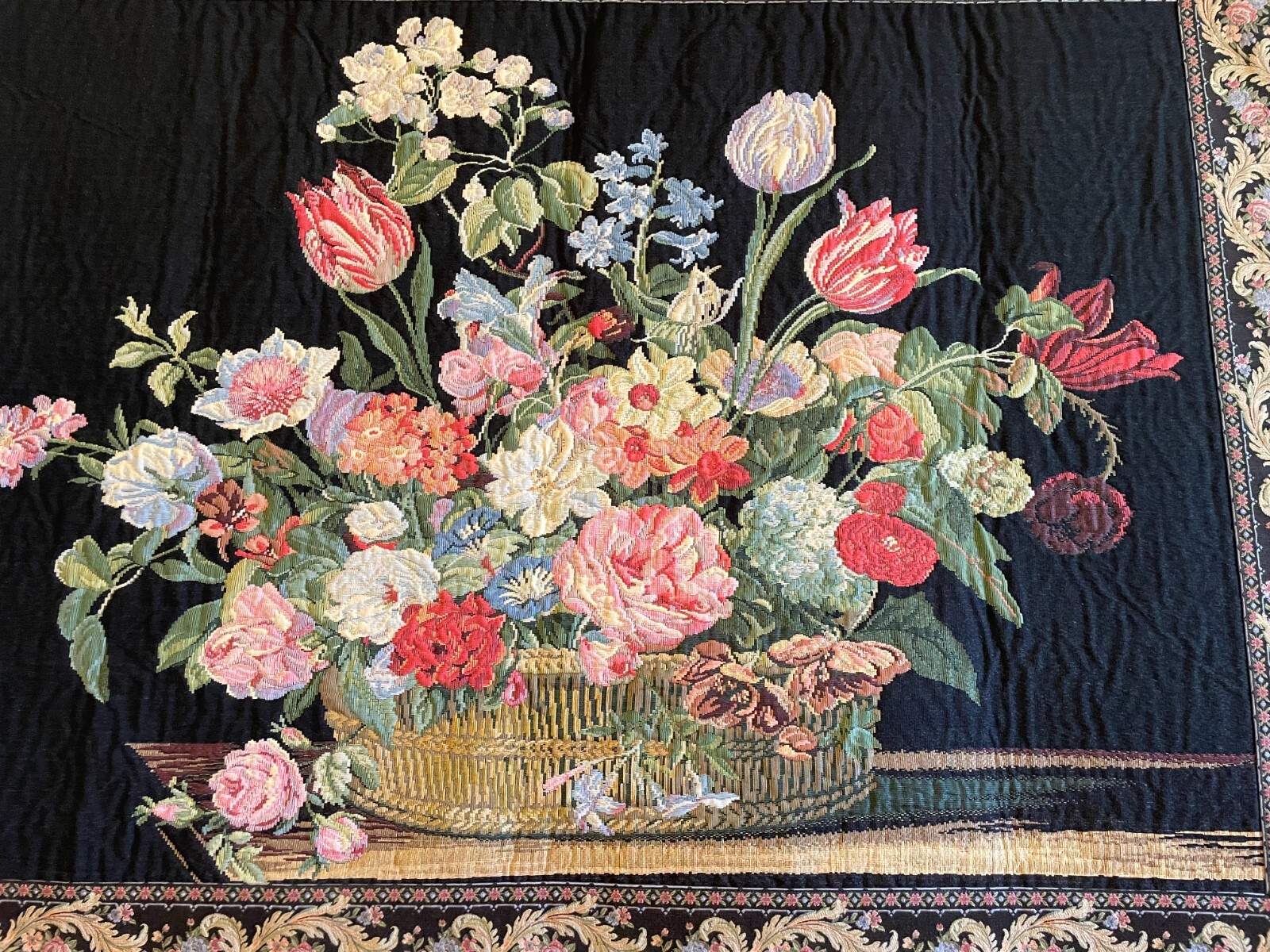 Home Decor Large Bruges Belgian Tapestry Wall Hanging 57″ x 43″