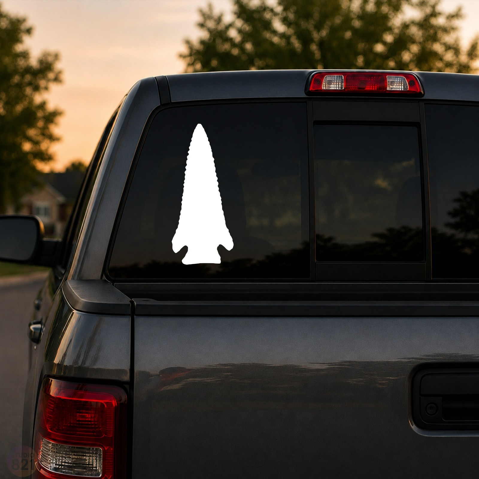 Kirk Corner-Notched point laptop phone Indoor outdoor car window truck YETI CUP