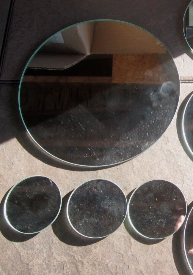 7 Piece Modern & Contemporary Frameless Mirror Set BRAND NEW NO BOX