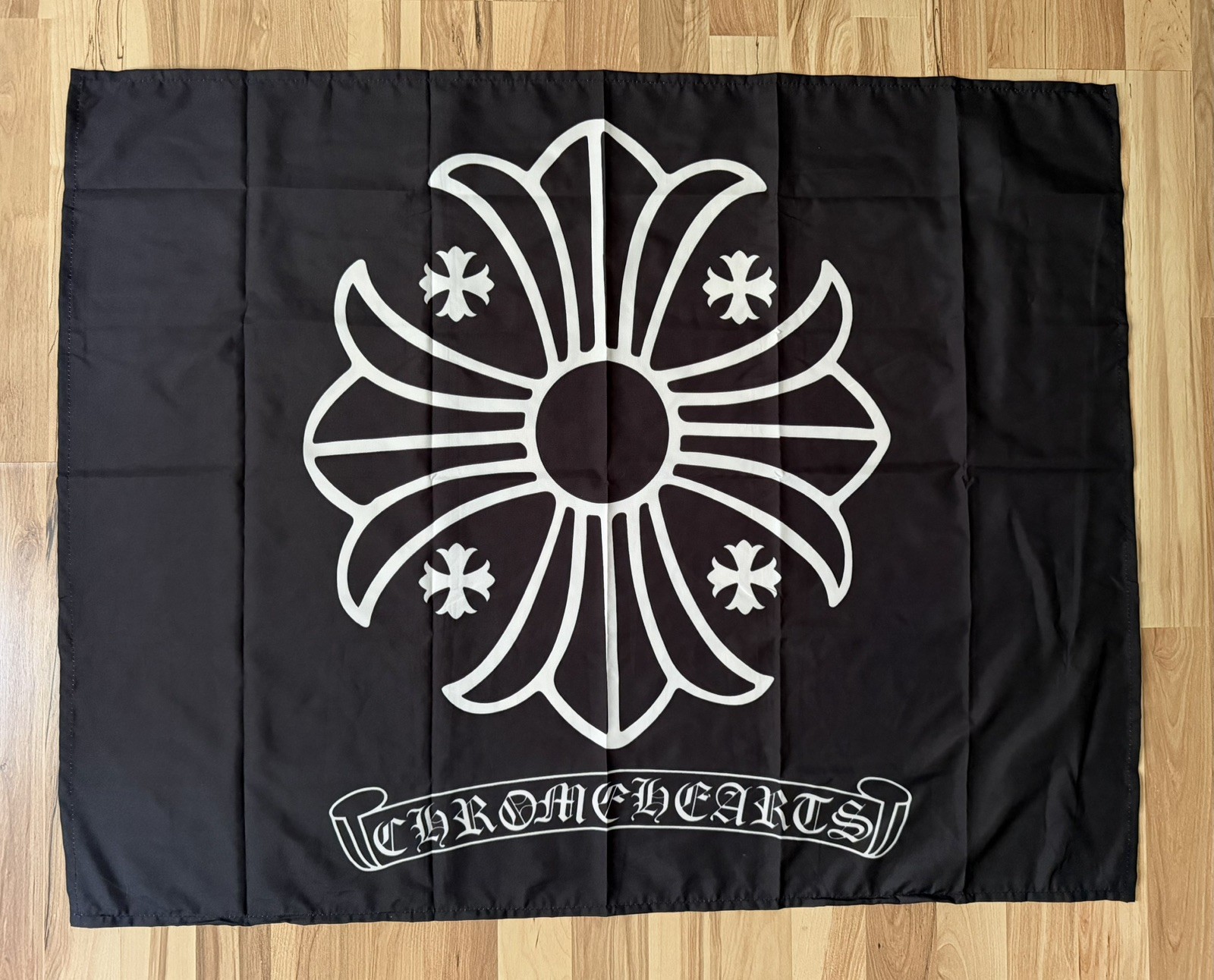 Chrome Hearts Gothic Cross Wall Tapestry 29in x 37in (Brand New)
