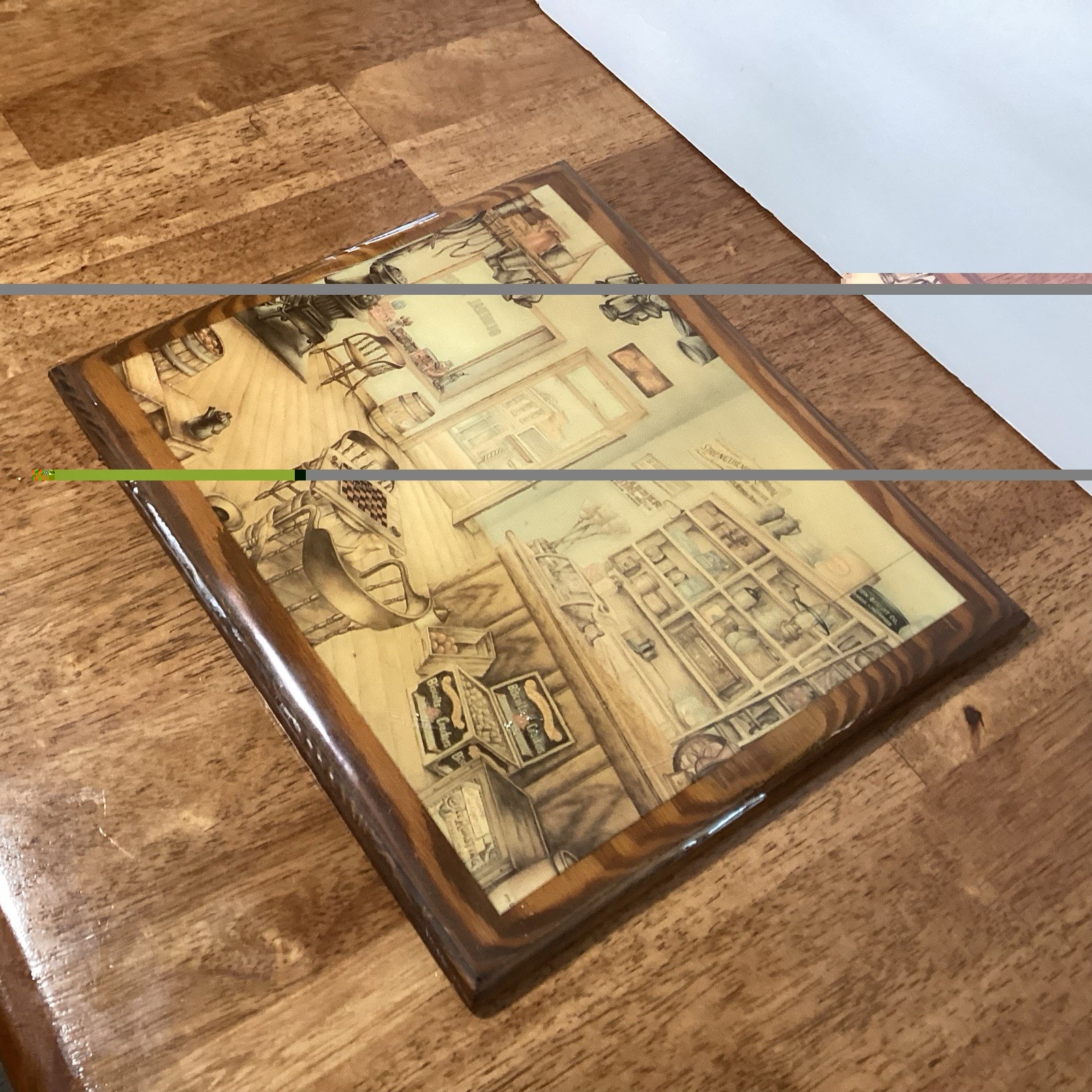 Vintage Wall Decor Antique Style General Store Wood Rustic