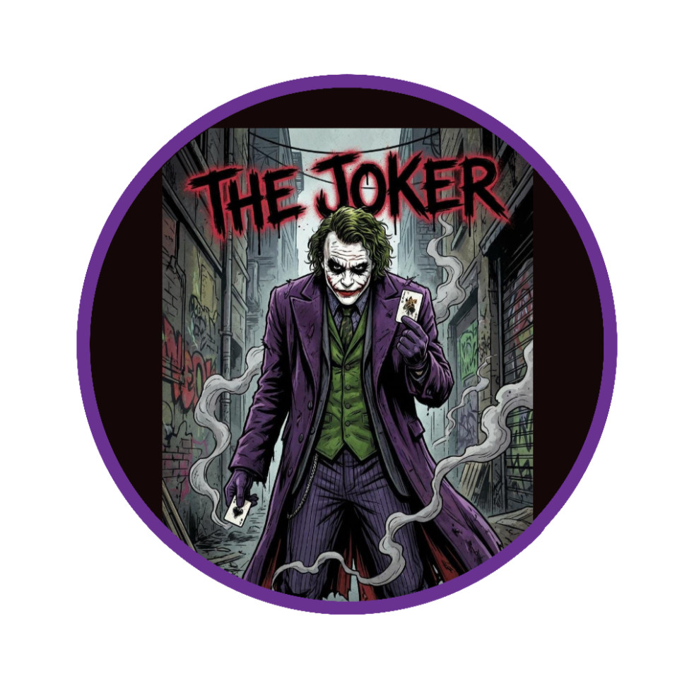 Batman (The Joker) – 4″ Vinyl Decal Handmade Car Cooler Laptop Truck Tumbler 26