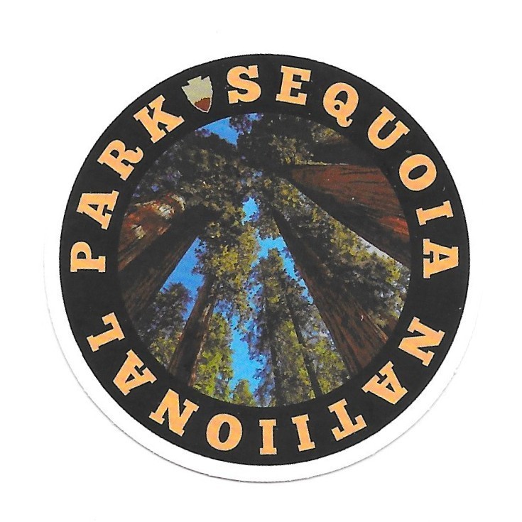 Sequoia National Park Sticker Vinyl Die Cut California Giant Trees Decal Travel