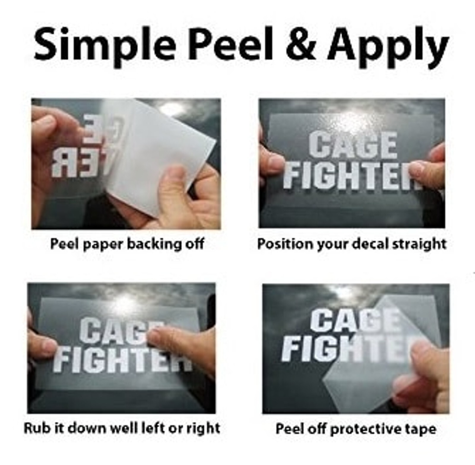 Rough Country Sticker 3″ 4″ 5″ 7.5″ 11″ Suspension Lift Shocks Silverado Sierra