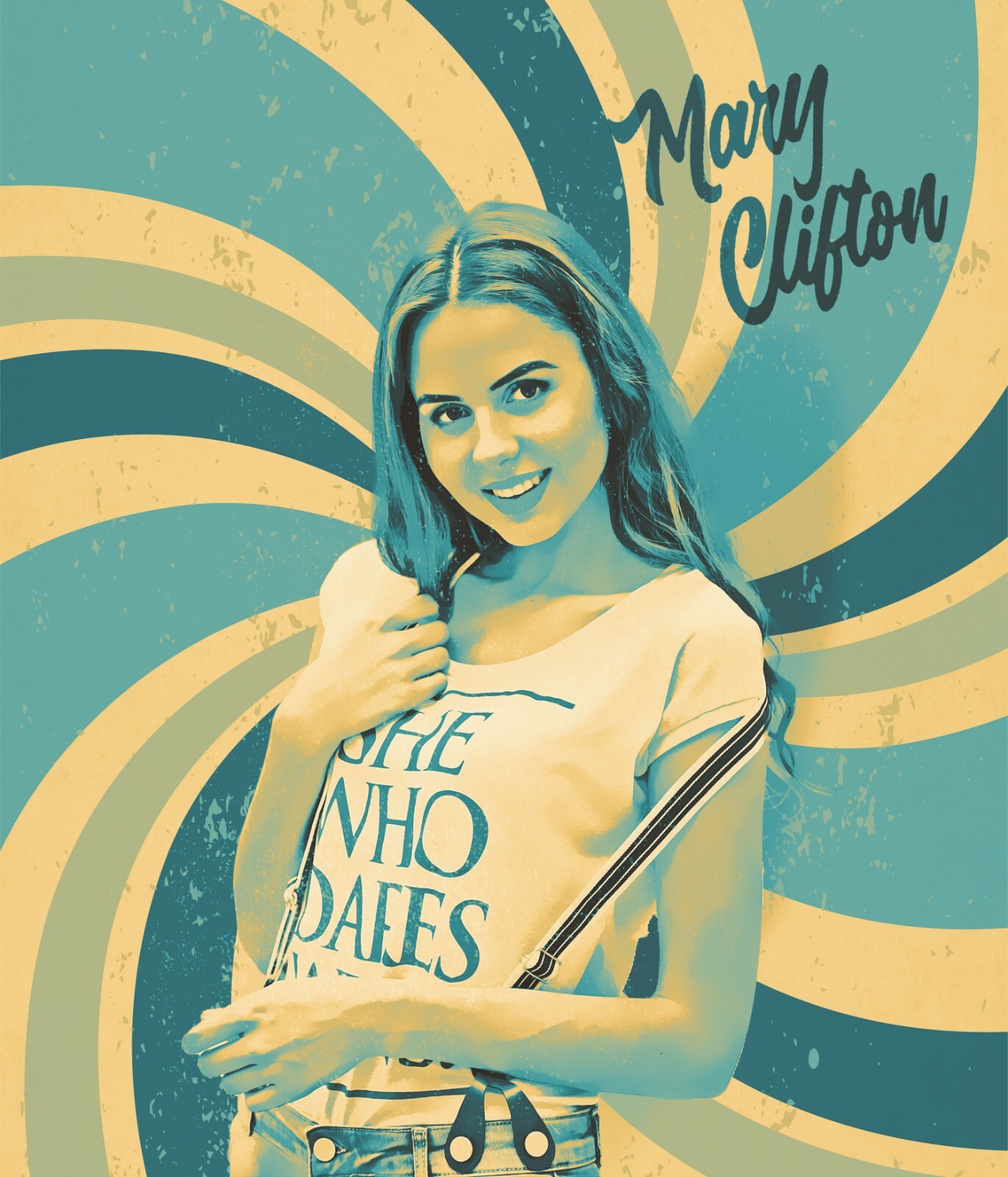 Customised Retro style portrait | Vintage style portrait print | Old style print