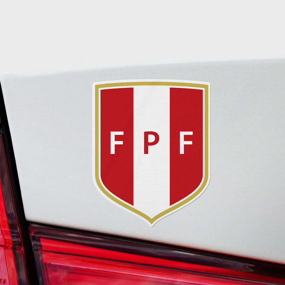 (4 Pack) Seleccion Peru Vinyl Sticker Decal Calcomania Color Lima Futbol Alianza