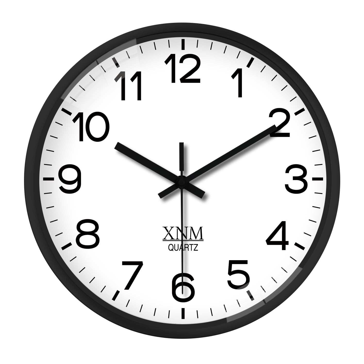 8 Inch Small White Classic Wall Clock for Living Room Bedroom Kitchen Analog …