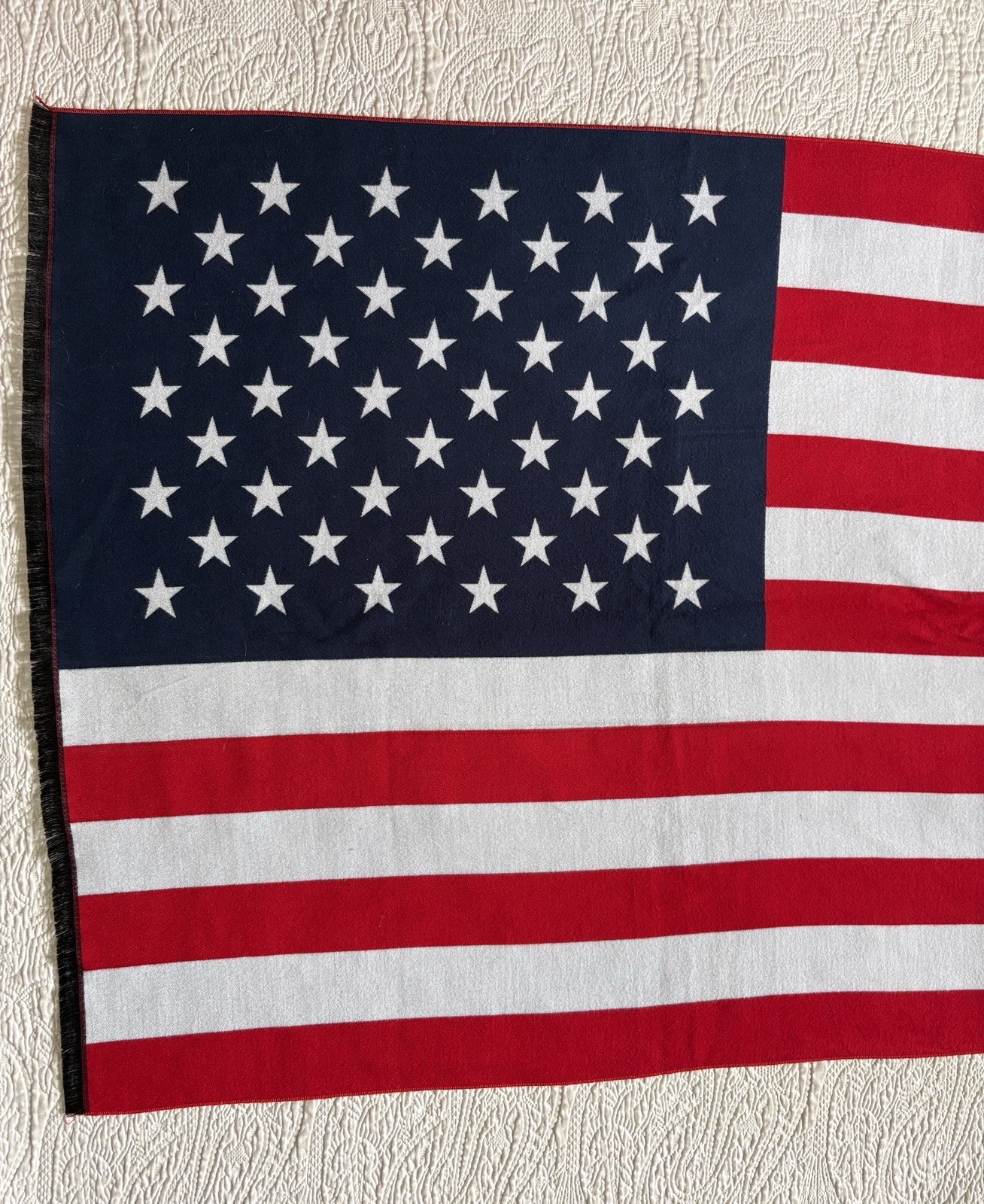 USA American Flag Blanket / Throw – Red, Whitem and Blue- Fourth of July!