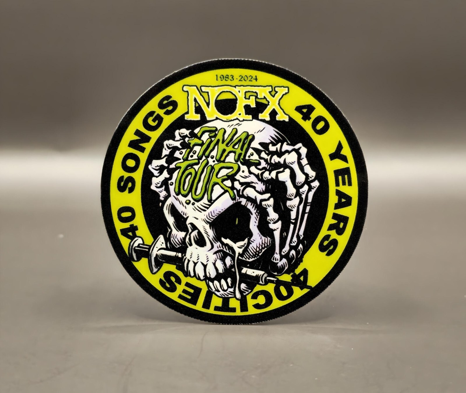 NOFX Inspired Stickers Punk Rock Music Band Vinyl Decals Final Tour Pop Punk