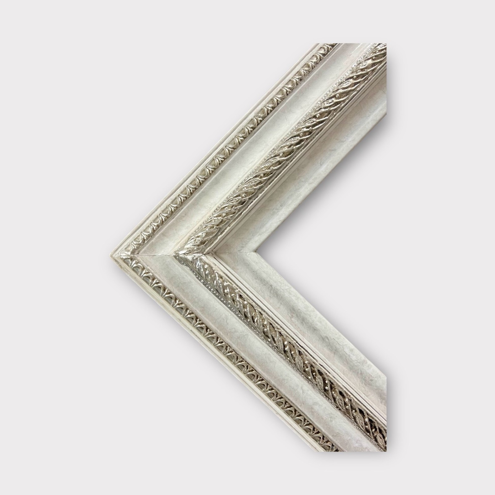 16 x 20 In stock-Classic compo ornate wood frame, white frame, wood picture