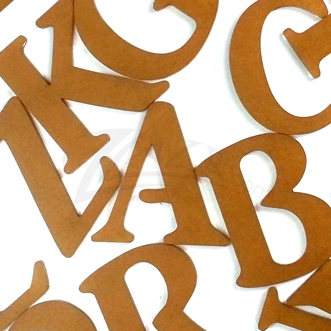 (1) 3″ x 1/8″ Thick Single Alphabet Letters ABC’s CLEAR Acrylic Plexiglass – USA