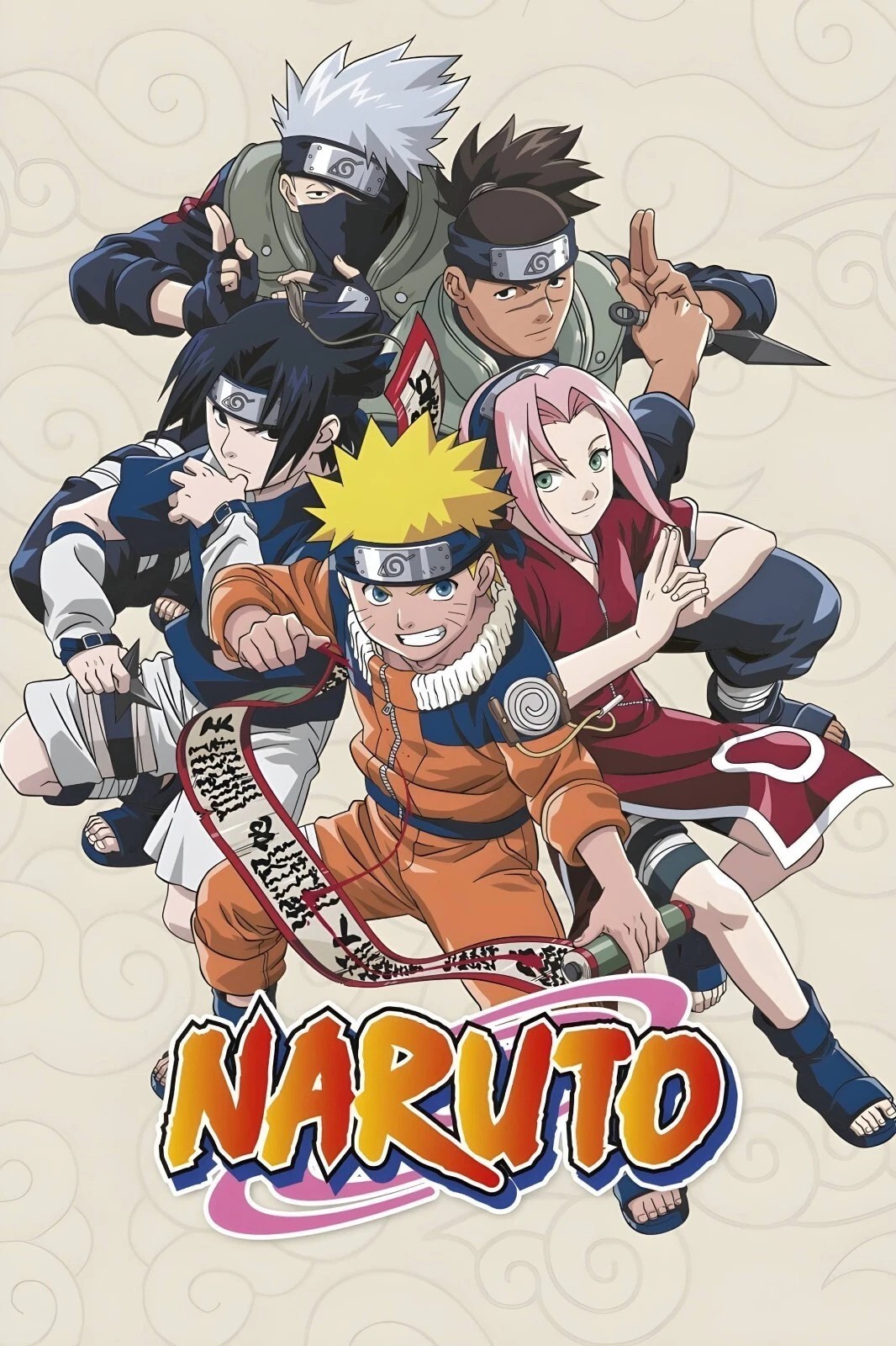 Naruto Anime TV Series Poster 2002 Poster print 11″x17″ home decor