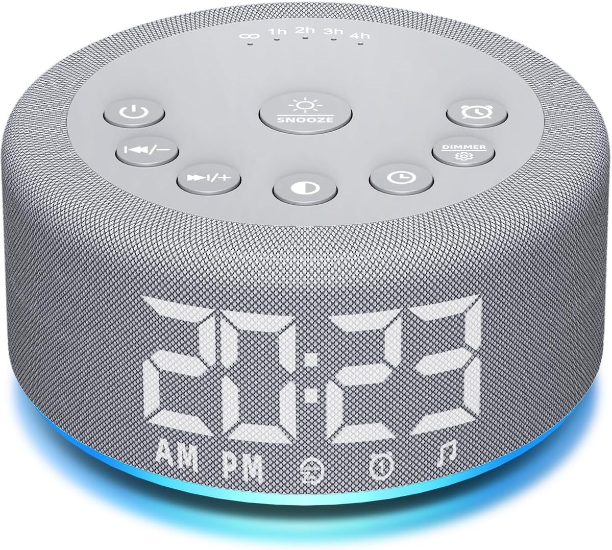 【3 in 1】 Sound hine Alarm Clo Night Light White Noise hine with 30