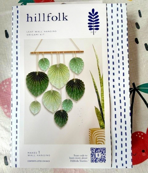 DIY Hillfolk Branded Leaf Wall Hanging Oragami Kit