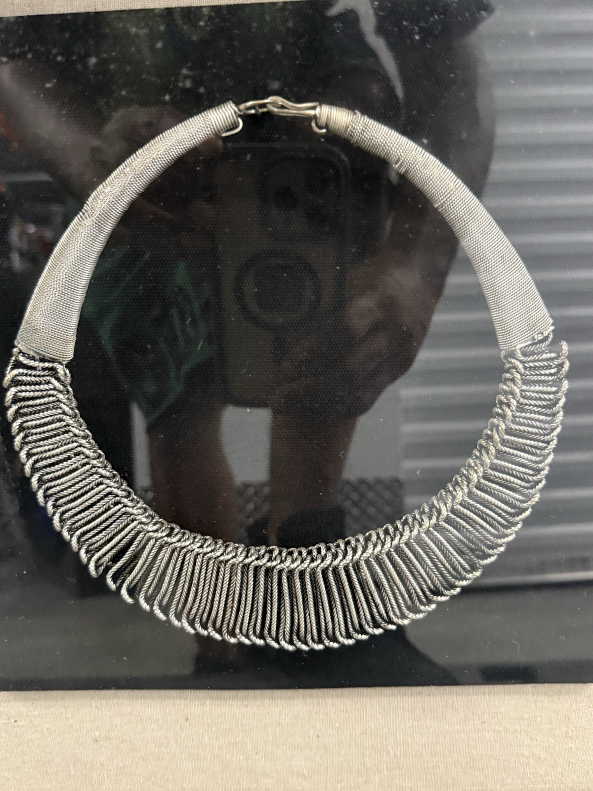 Miao Silver Jewelry Shadow Box