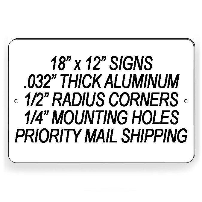 Please Deliver All Packages To Front Door Thank You Metal Sign I157