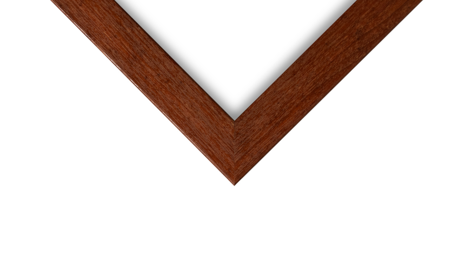 US Art Frames 1.25 in Flat Country Walnut Brown Wall Decor Picture Frame S-A