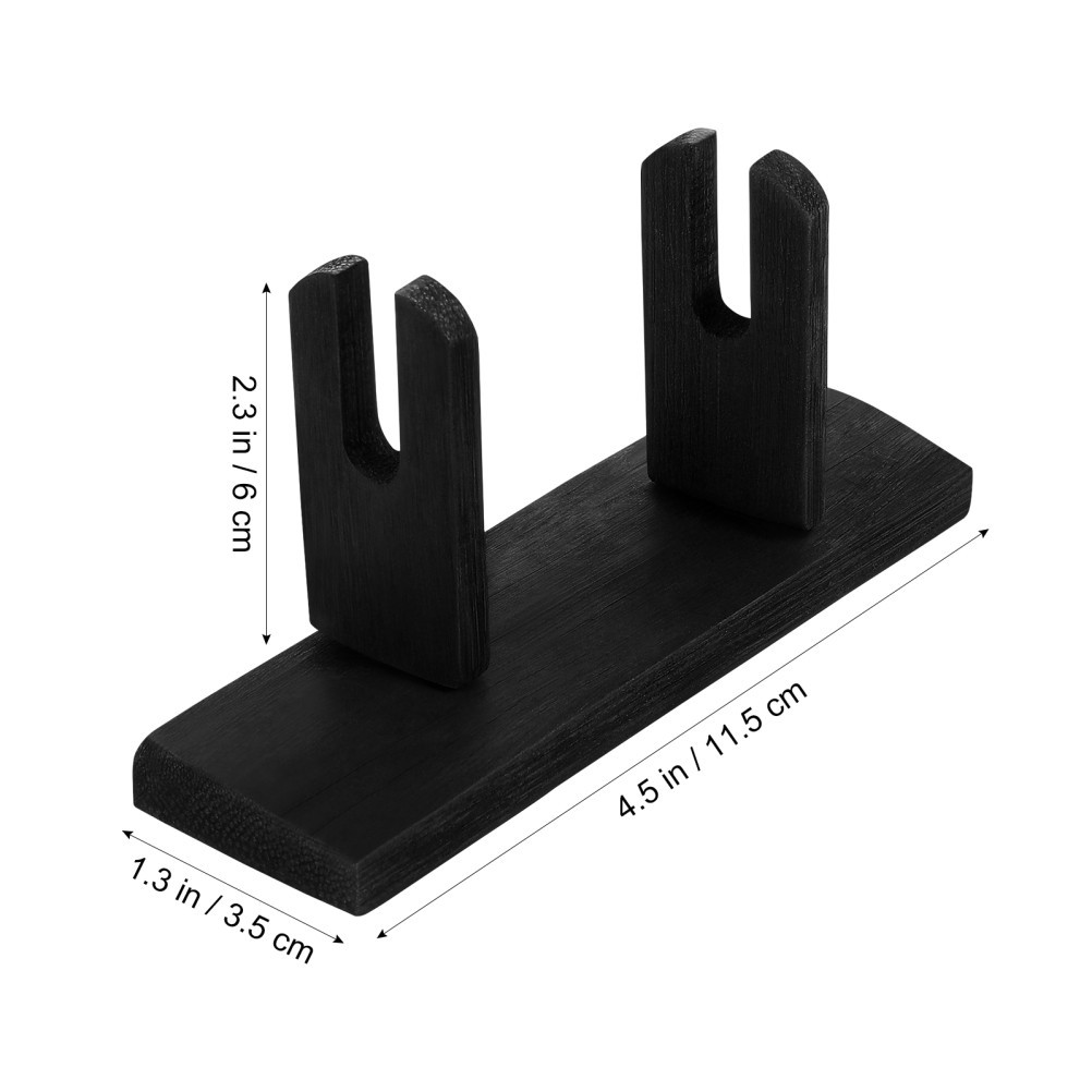 Folding Stand Holder Fans Handheld Display Wooden Japanese Wall Mount