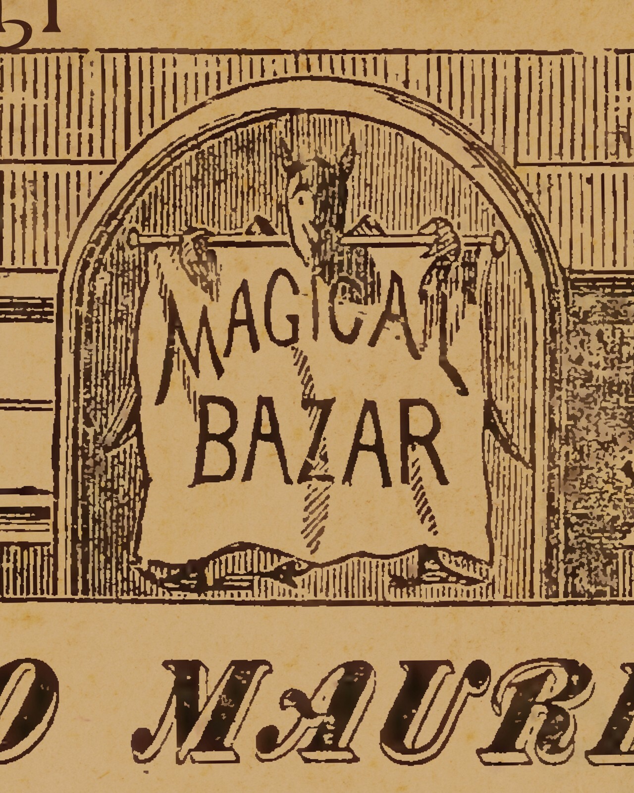 1884 Magic Shop Catalogue POSTER! (up to 24″ x 36″) – Magician – Tricks – Decor