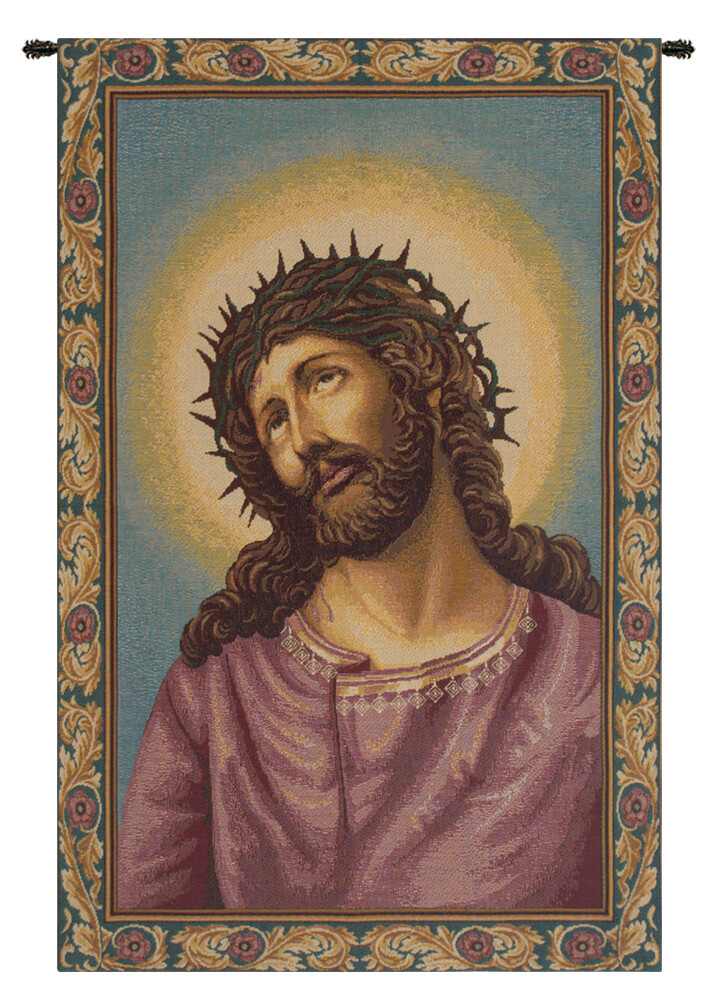 Christ’s Thorns Coronation Religious Wall Art Italian Tapestry Wall Hanging