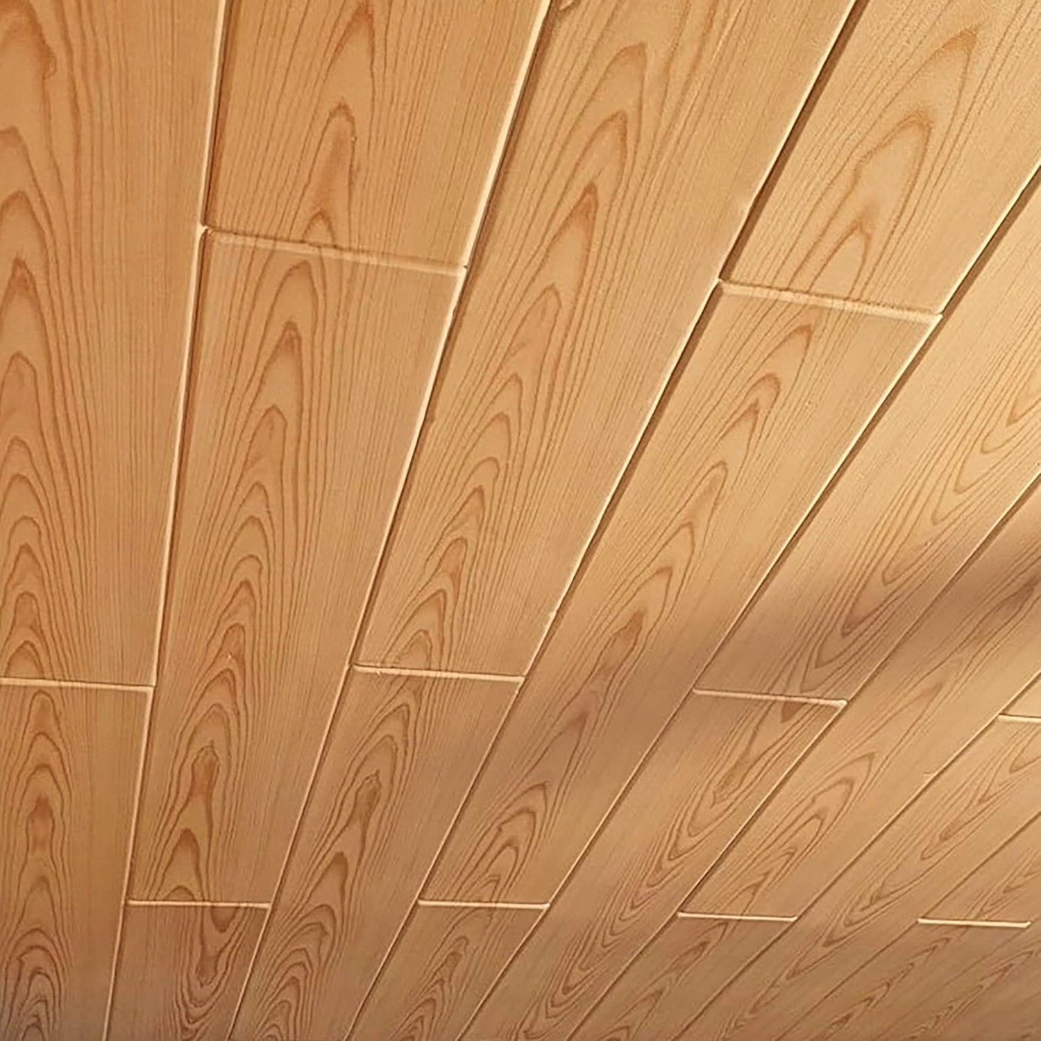 DIY Styrofoam Ceiling planks/Panels Pine – Glue up on popcorn. Pack of 120 pcs