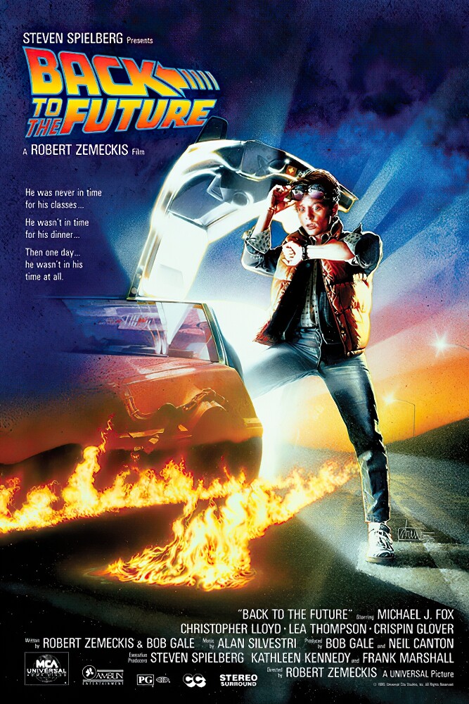Back To The Future – Movie Poster / Print (Regular Style) (Size: 24″ X 36″)