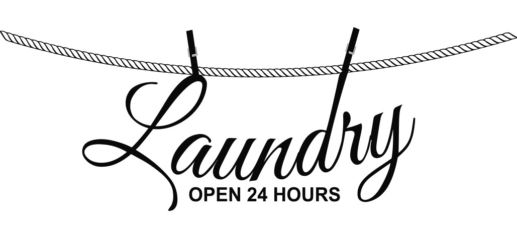 FREE SHIPPING!! LAUNDRY ROOM WALL DECAL