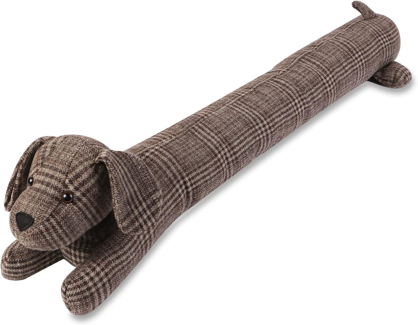 Dog Under Door Draft Stopper Heavy Duty, 3LB 36 Inch Decorative Fabric Door Draf