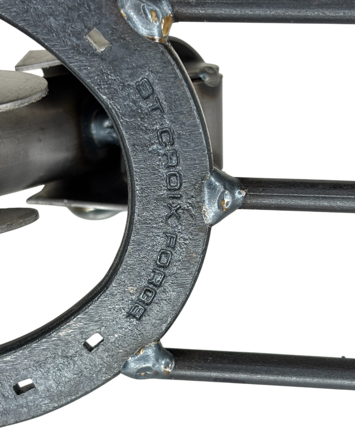 St. Croix Forge Steel Metal Lucky Horse Key Hook Wall Hanging Horseshoe