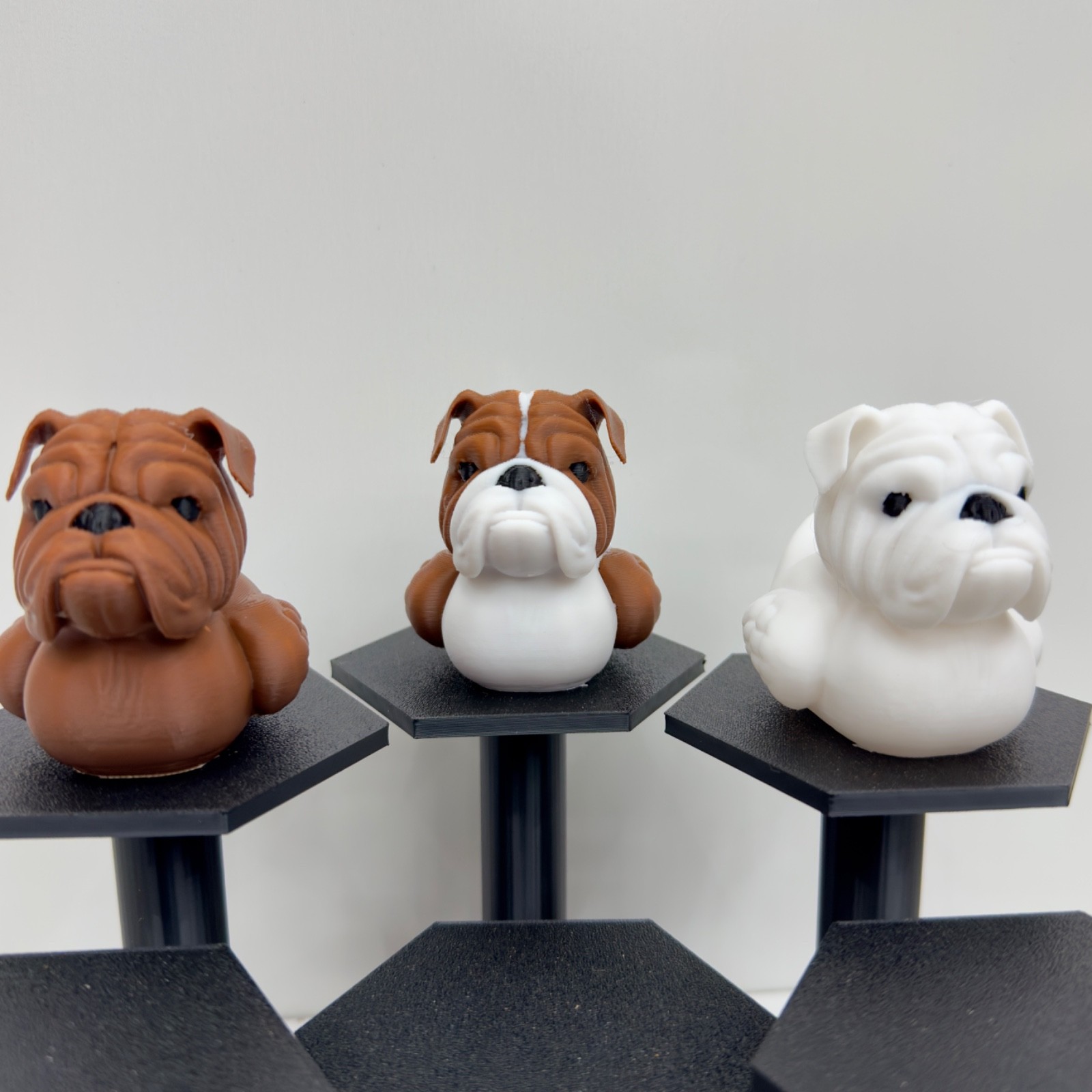 Bulldog Dog Duck | English Bulldog Desk Figure Or Jeep Dashboard Duck