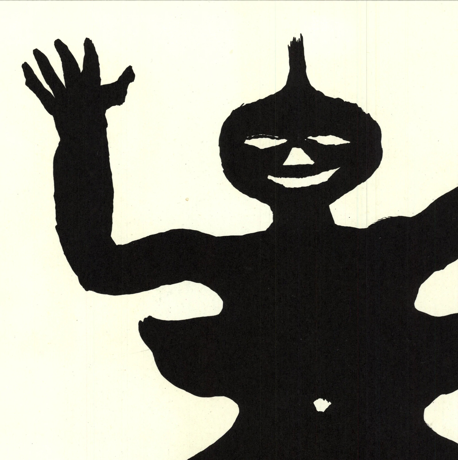 ALEXANDER CALDER Three Legged Figure 11.75″ x 11″ Lithograph 1975 Surrealism
