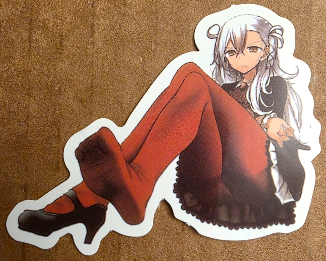 Waifu Sticker Girl Queen Princess Royalty Idol Lingerie Anime Manga Pin Up Pinup