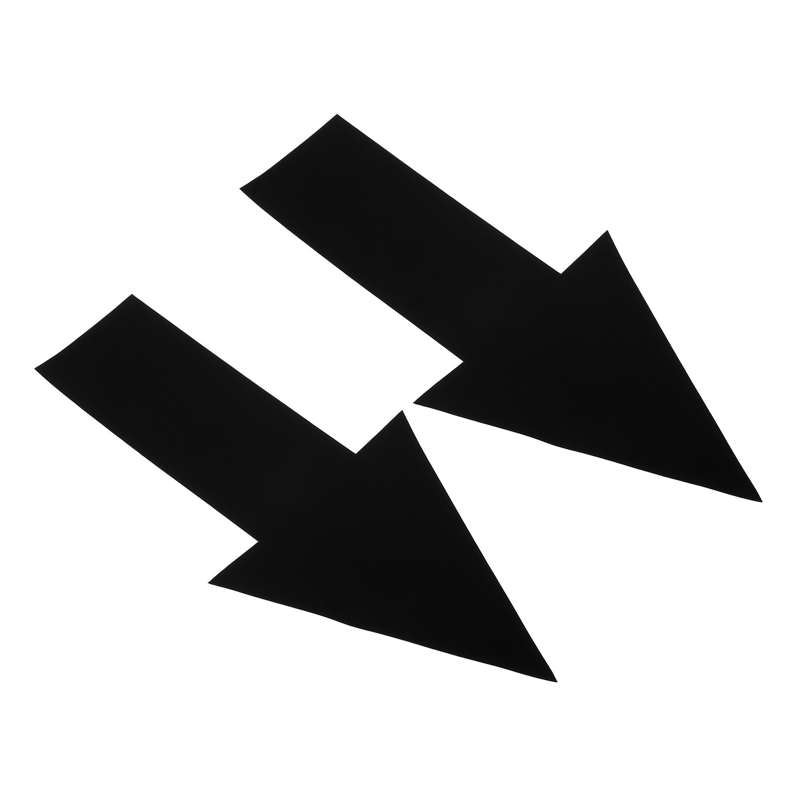 20Pcs Directional Arrow Sticker, 8″ Arrow Removable Adhesive Decals, Black