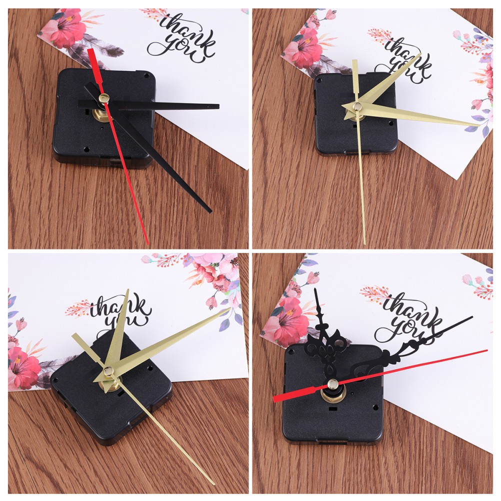 Electronic Clock Movements Assorted Color Silent Sweep Second Clock Accessories