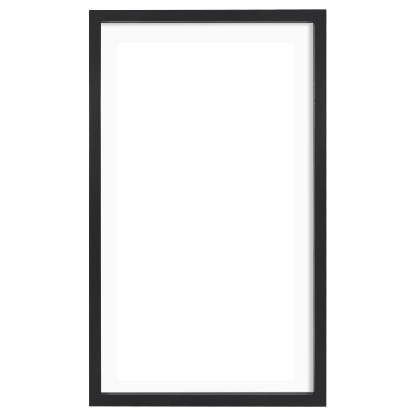 15×26 Newspaper Floating Frame w/ Shatter-Resistant Glass for Wall Display,Black