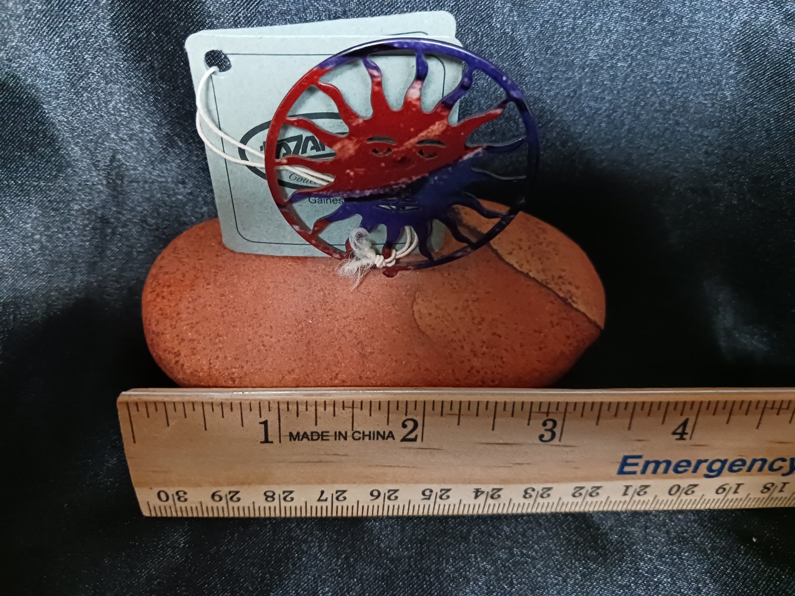 Lezart Collector Series Sun & Moon Metal on Stone Base Sculpture Figurine