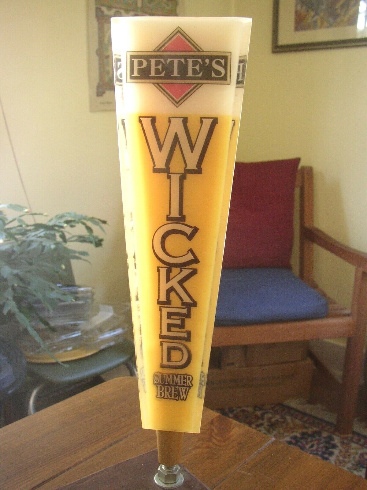 Pete’s Wicked Beer Tap Handles, Summer, Winter Brew or Oktoberfest