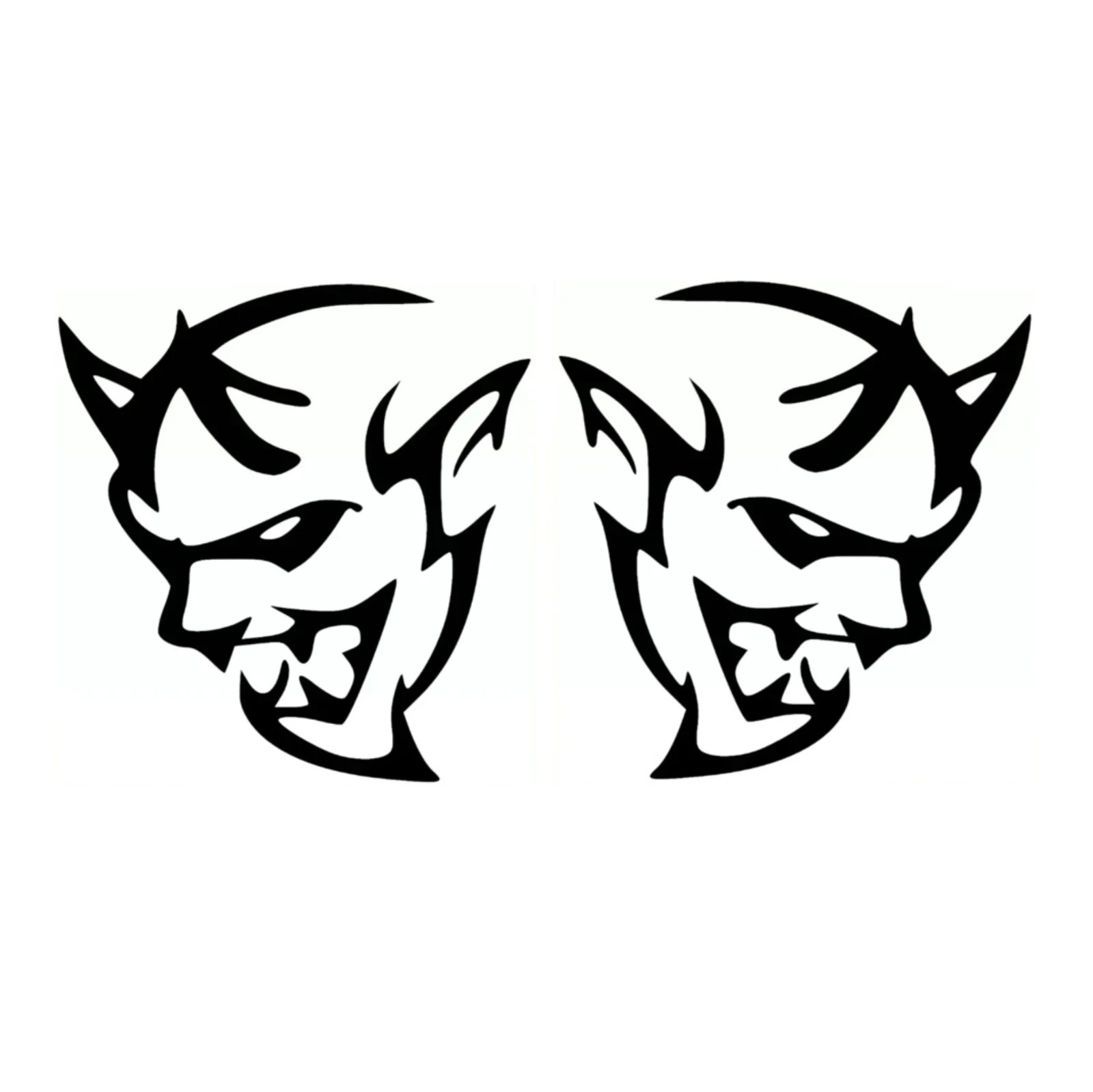 Demon Decal Sticker Charger Decal Die Cut Vinyl Sticler – Any Size Any Color