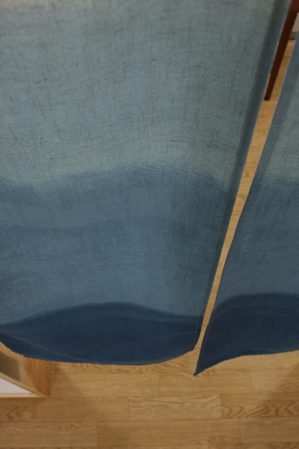 Noren Curtain Tapestry blue size: 85x150cm 33.5″W x 59.1″L (Pack of 2), Blue