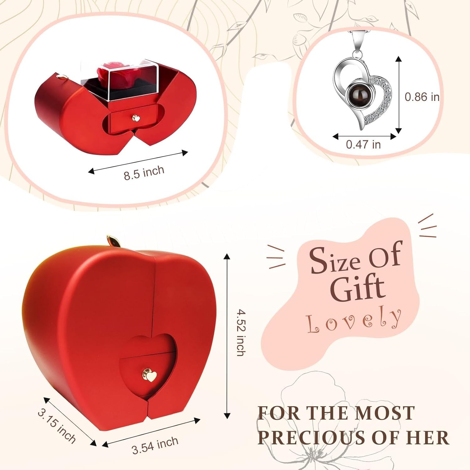 Gifts for Mom, Mothers Day from Husband Daughter Son, Birthday Women Wife Gifts