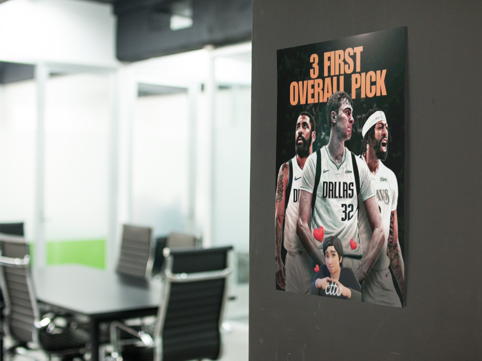 2025 Basketball Draft Top Picks Wall Vinyl Decal Poster Print Removable Adhesive