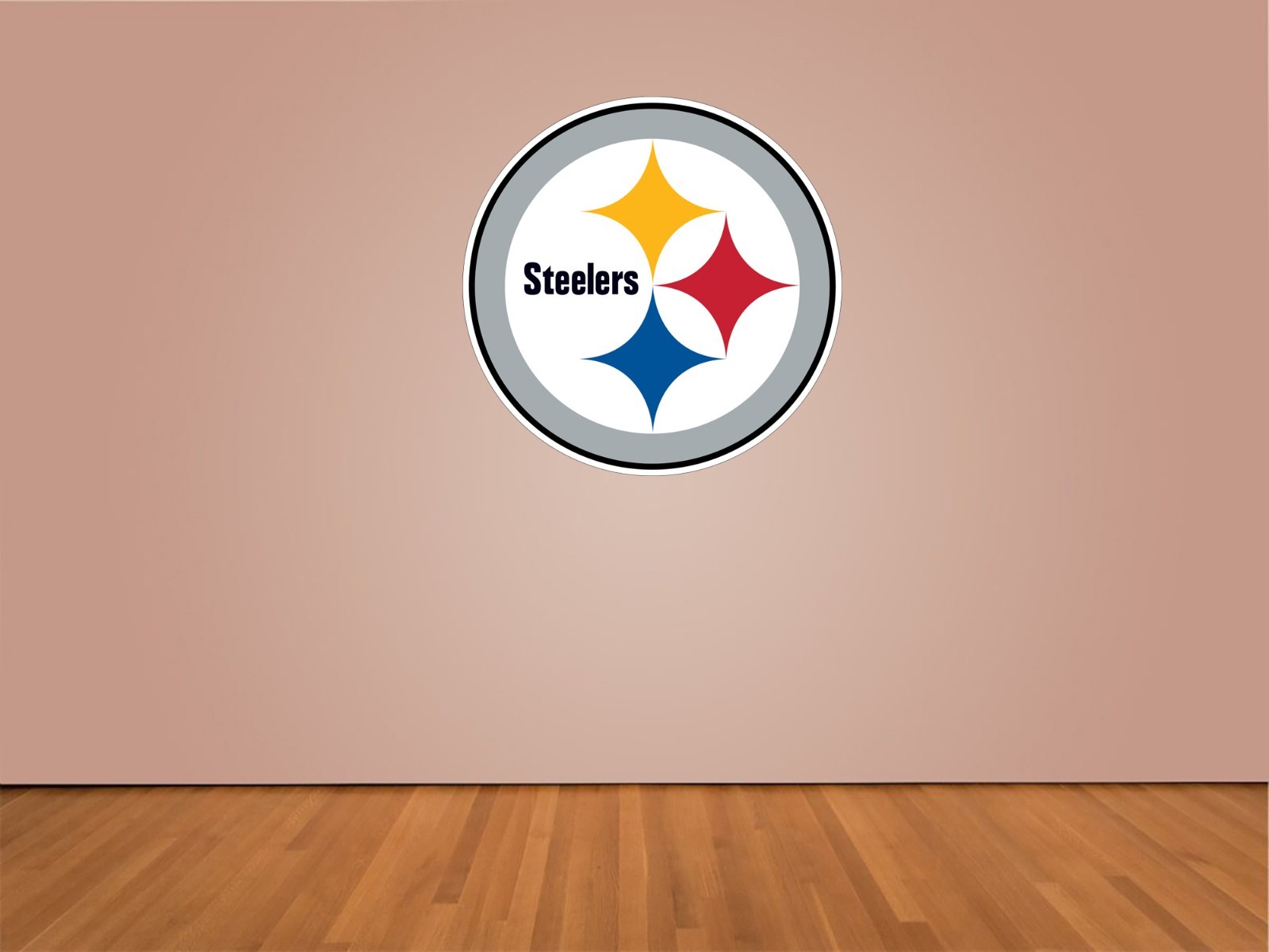Pittsburgh Steelers Indoor Wall Vinyl Decal Sticker 5″ – 52″