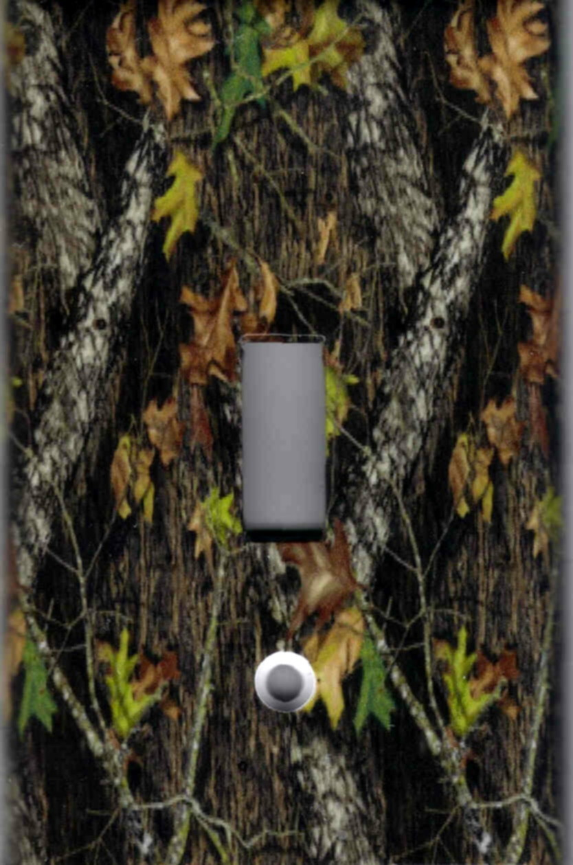 MOSSY OAK CAMOUFLAGE HOME DECOR LIGHT SWITCH PLATES AND OUTLETS