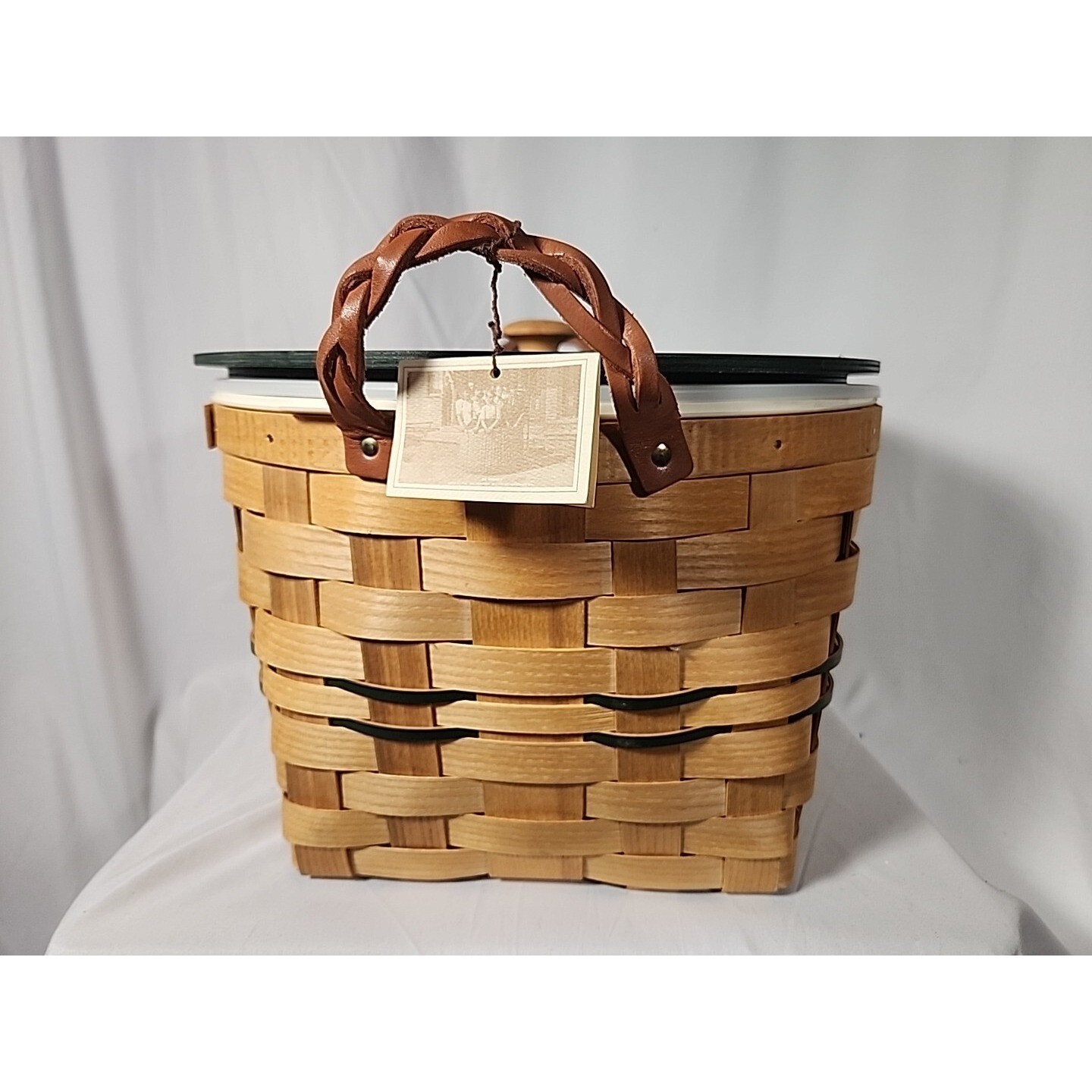 Peterboro Basket Co. Holiday Server Basket Set H71146 Farmhouse Country Vintage
