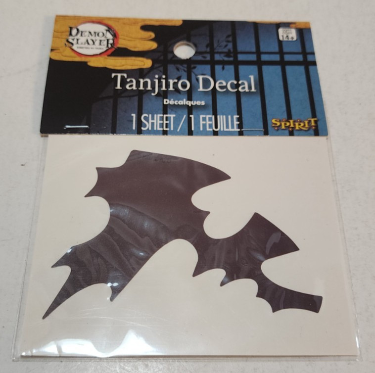 Demon Slayer Tanjiro Kamado Decal Sticker 2.5″ Tall Spirit Halloween Brand New