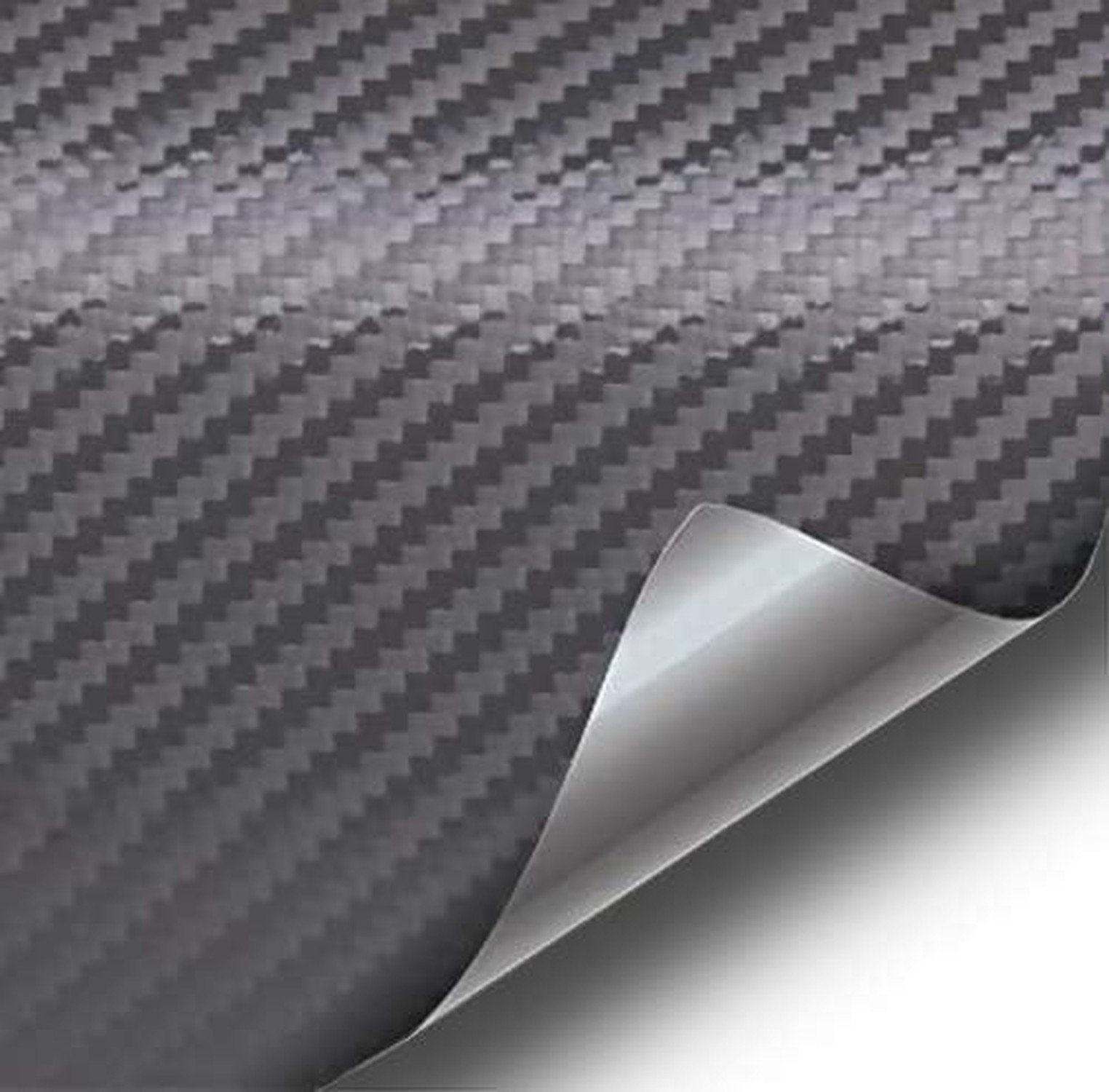VViViD XPO Gunmetal Grey Carbon Fiber 5 Feet x 1 Foot Car Wrap Vinyl Roll wit…