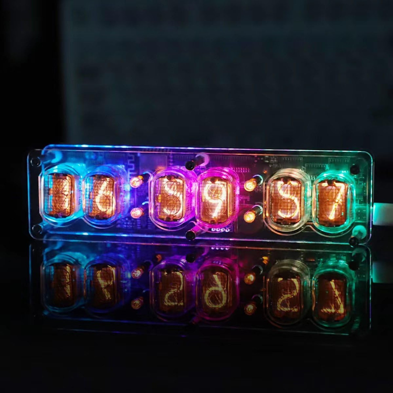 Nixie Clock, Ex-USSR IN12 Clock with 6 Tubes, WiFi Timing, 12/24 Hour Switchi…